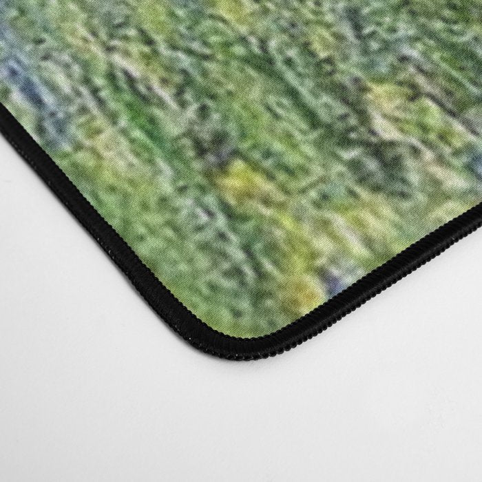 Water Lilies and Japanese Footbridge, Claude Monet Desk Mat Gallery Image 4