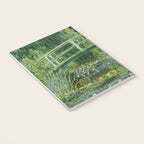 Water Lilies and Japanese Footbridge, Claude Monet Notebook Gallery Image 3