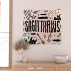 Celestial Sagittarius Wall Tapestry Gallery Image 2