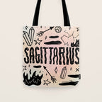 Celestial Sagittarius Tote Bag Gallery Image 1