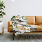 Champagne Bottles Throw Blanket Gallery Image 1