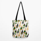 Champagne Bottles Tote Bag Gallery Image 2