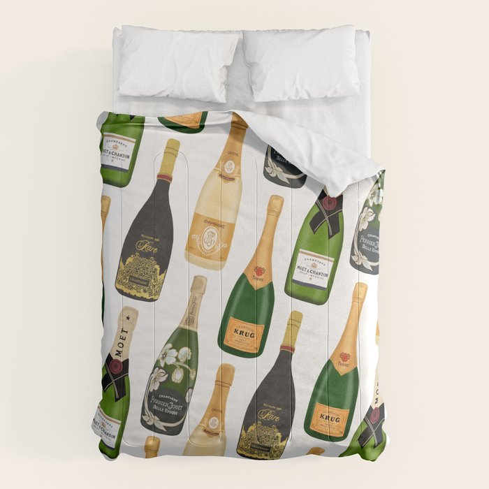 Champagne Bottles Comforter Gallery Image 6