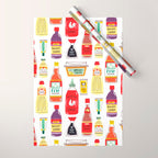Asian Seasonings Wrapping Paper Gallery Image 1