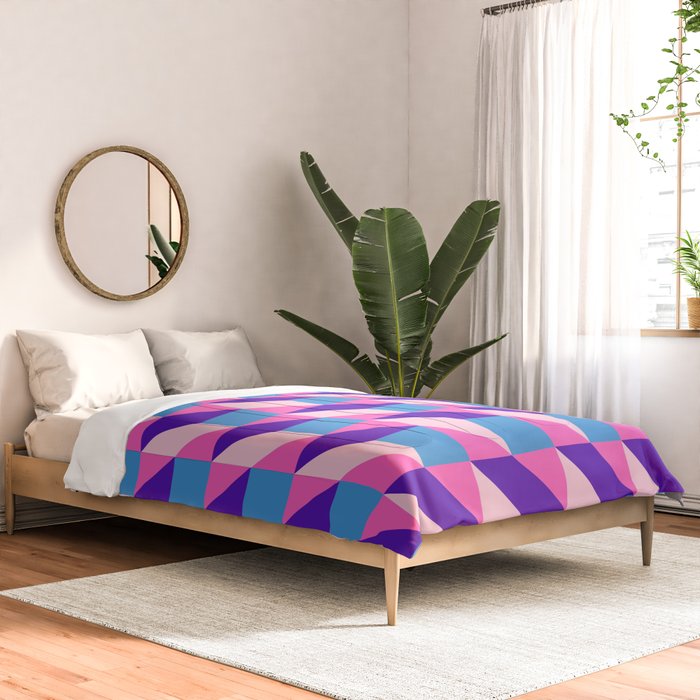 Geometric 01B Comforter Gallery Image 2