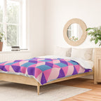 Geometric 01B Duvet Cover Gallery Image 2