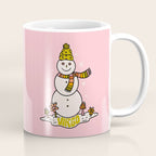 Virgo Snowman Coffee Mug Gallery Image 1