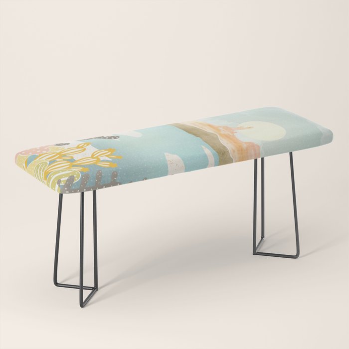 Retro Desert Oasis Bench Gallery Image 1