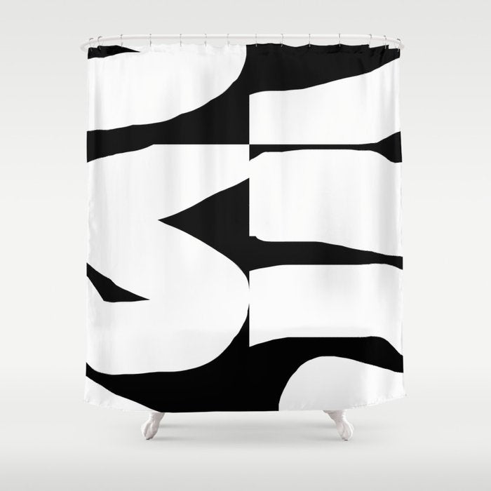 Off sides Shower Curtain Gallery Image 1