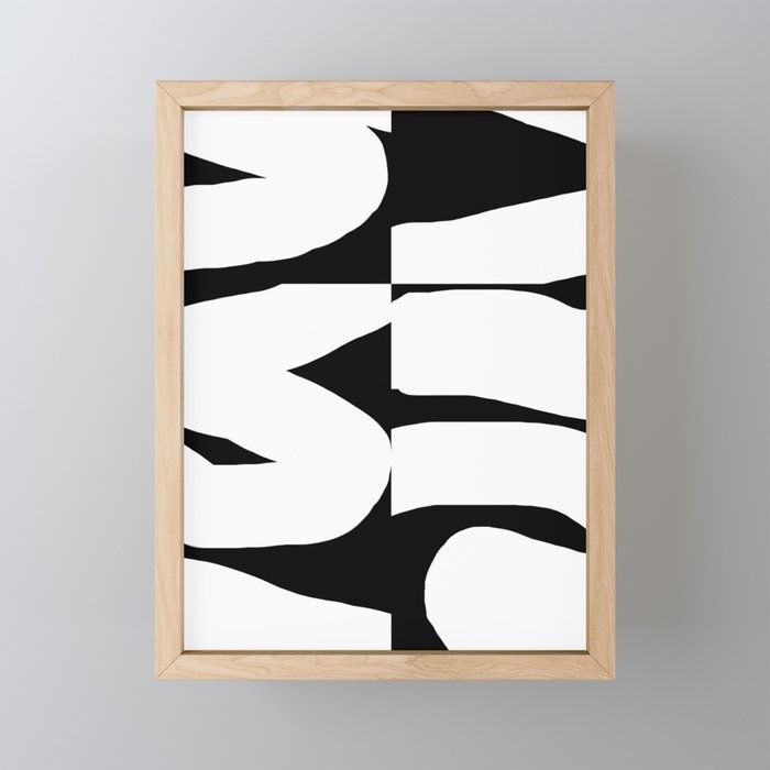 Off sides Mini Art Print Gallery Image 1