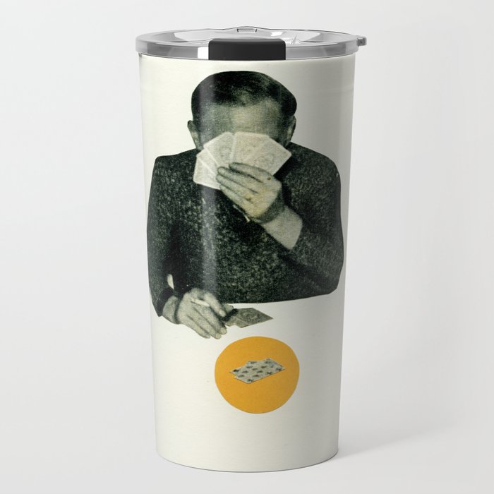 Poker Face Travel Mug Gallery Image 1