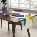 Vibrant bold playful plants Table Runner Gallery Image 2