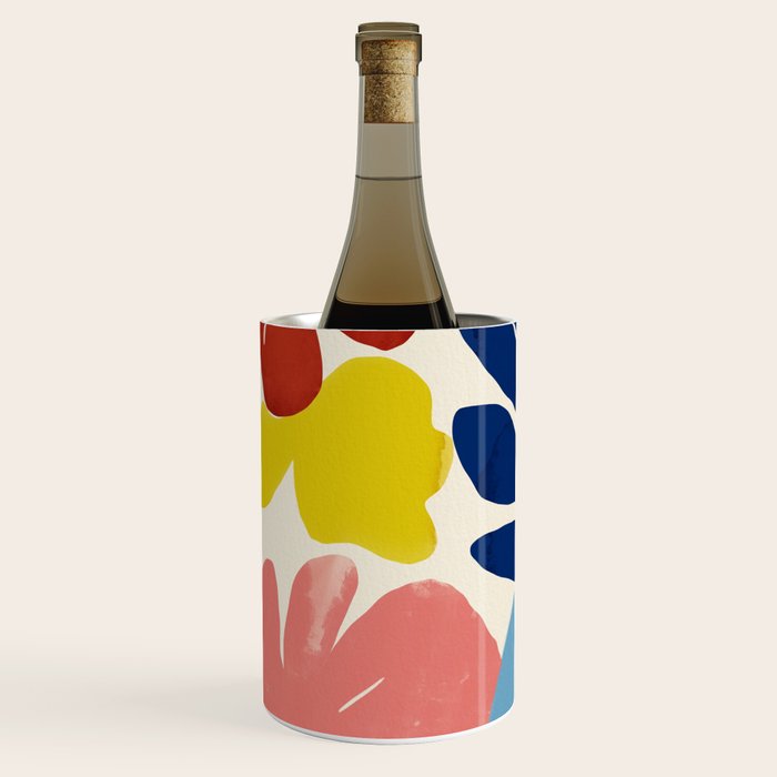 Vibrant bold playful plants Wine Chiller Gallery Image 2
