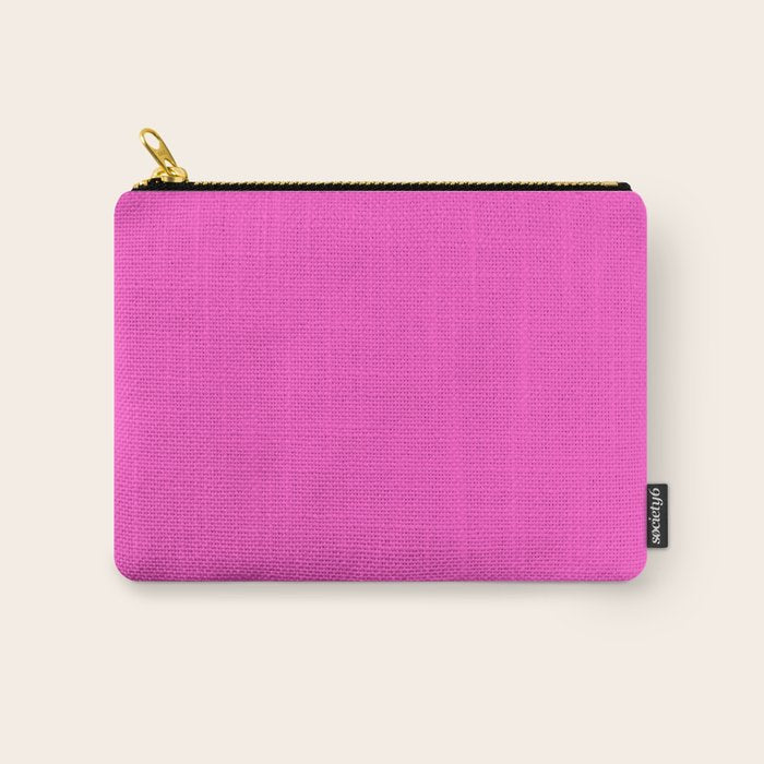 Solid magenta colour  Carry All Pouch Gallery Image 1