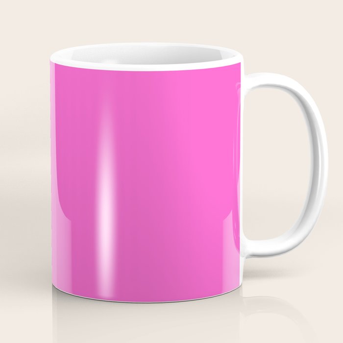 Solid magenta colour  Coffee Mug Gallery Image 1