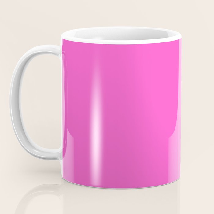 Solid magenta colour  Coffee Mug Gallery Image 3