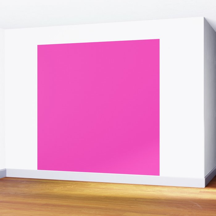 Solid magenta colour  Wall Mural Gallery Image 2