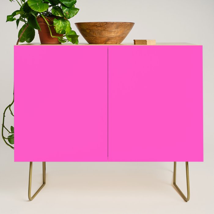 Solid magenta colour  Credenza Gallery Image 1