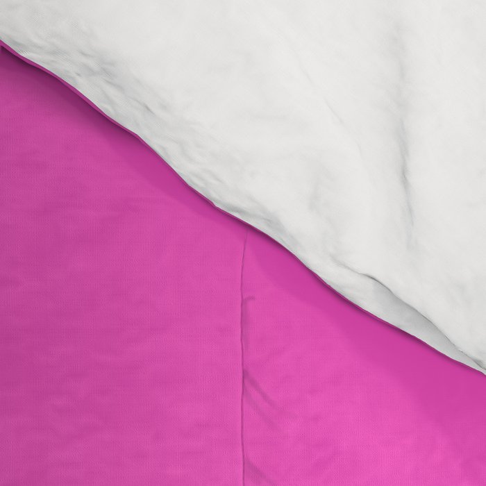 Solid magenta colour  Comforter Gallery Image 4