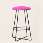 Solid magenta colour  Stool Gallery Image 1