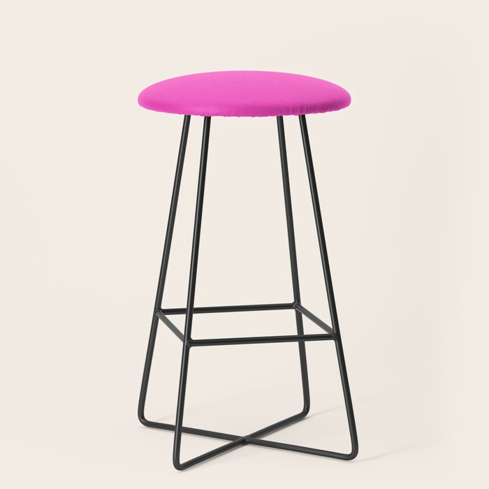 Solid magenta colour  Stool Gallery Image 1