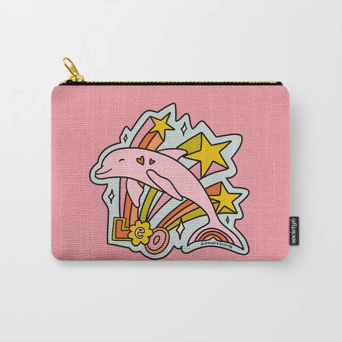 Leo Dolphin Carry All Pouch Gallery Image 1