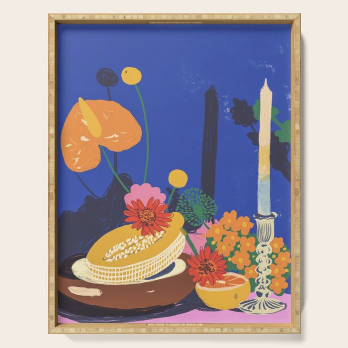 Melon #2 Serving Tray Gallery Image 1