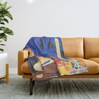 Melon #2 Throw Blanket Gallery Image 1