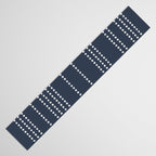 Ethnic Spotted Stripes in Blue Table Runner Gallery Image 3