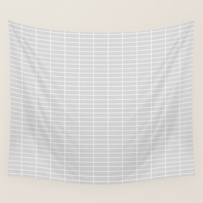 Grid Pattern IV Wall Tapestry Gallery Image 4