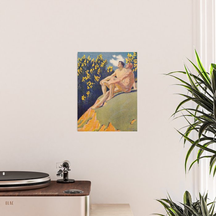 âI will sing the song of companionshipâ Leaves of Grass by Margaret Cook Poster Gallery Image 2