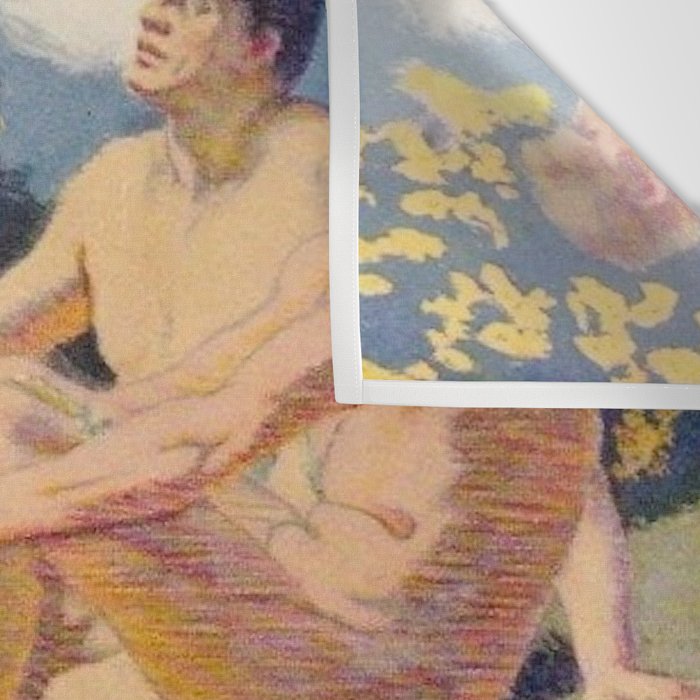 âI will sing the song of companionshipâ Leaves of Grass by Margaret Cook Wall Tapestry Gallery Image 3