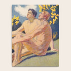 âI will sing the song of companionshipâ Leaves of Grass by Margaret Cook Notebook Gallery Image 4
