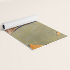 âI will sing the song of companionshipâ Leaves of Grass by Margaret Cook Yoga Mat Gallery Image 2