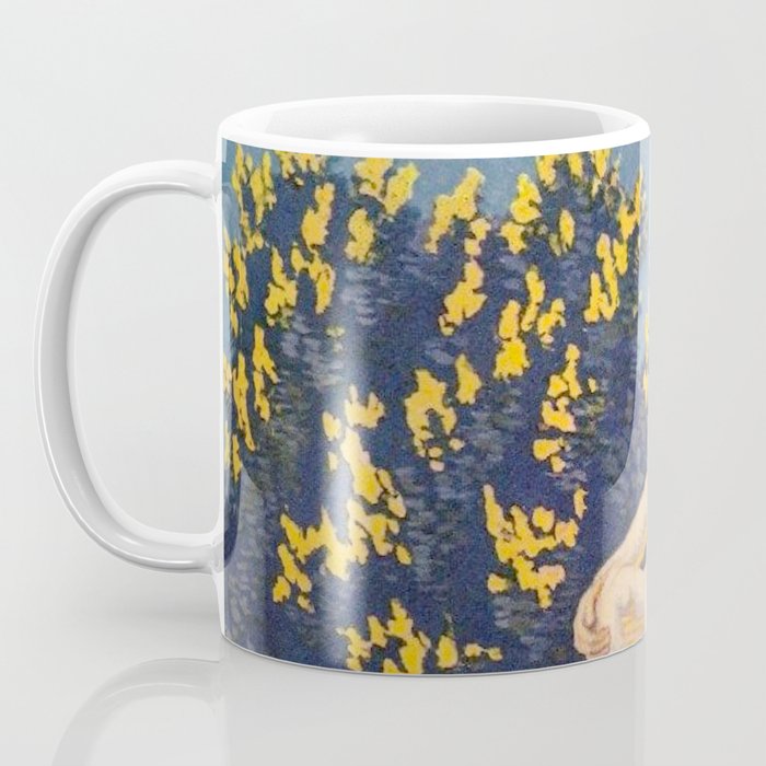 âI will sing the song of companionshipâ Leaves of Grass by Margaret Cook Coffee Mug Gallery Image 3