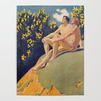 âI will sing the song of companionshipâ Leaves of Grass by Margaret Cook Poster Gallery Image 4