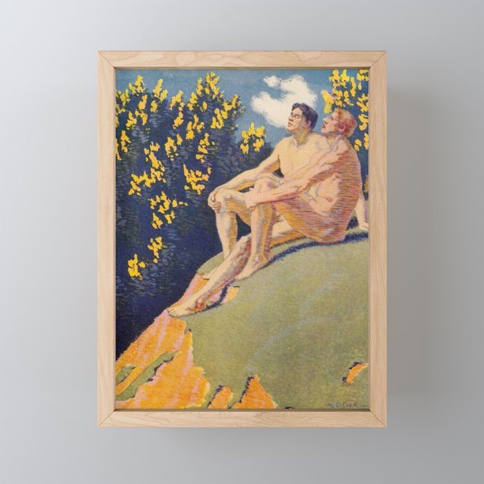 âI will sing the song of companionshipâ Leaves of Grass by Margaret Cook Mini Art Print Gallery Image 1