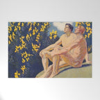 âI will sing the song of companionshipâ Leaves of Grass by Margaret Cook Welcome Mat Gallery Image 1