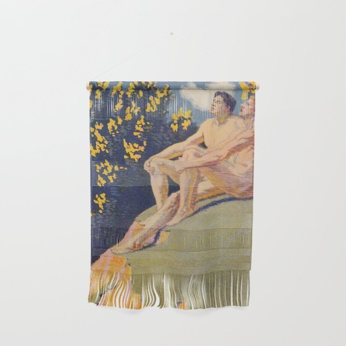 âI will sing the song of companionshipâ Leaves of Grass by Margaret Cook Wall Hanging Gallery Image 1