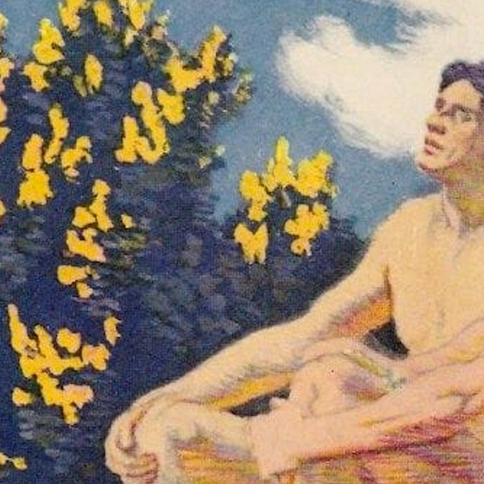 âI will sing the song of companionshipâ Leaves of Grass by Margaret Cook Coffee Mug Gallery Image 2