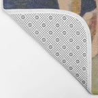 âI will sing the song of companionshipâ Leaves of Grass by Margaret Cook Bath Mat Gallery Image 2