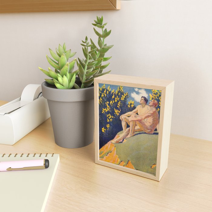 âI will sing the song of companionshipâ Leaves of Grass by Margaret Cook Mini Art Print Gallery Image 2
