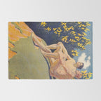 âI will sing the song of companionshipâ Leaves of Grass by Margaret Cook Rug Gallery Image 2