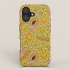 Pisces Papaya Print iPhone Case Gallery Image 1