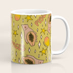 Pisces Papaya Print Coffee Mug Gallery Image 1