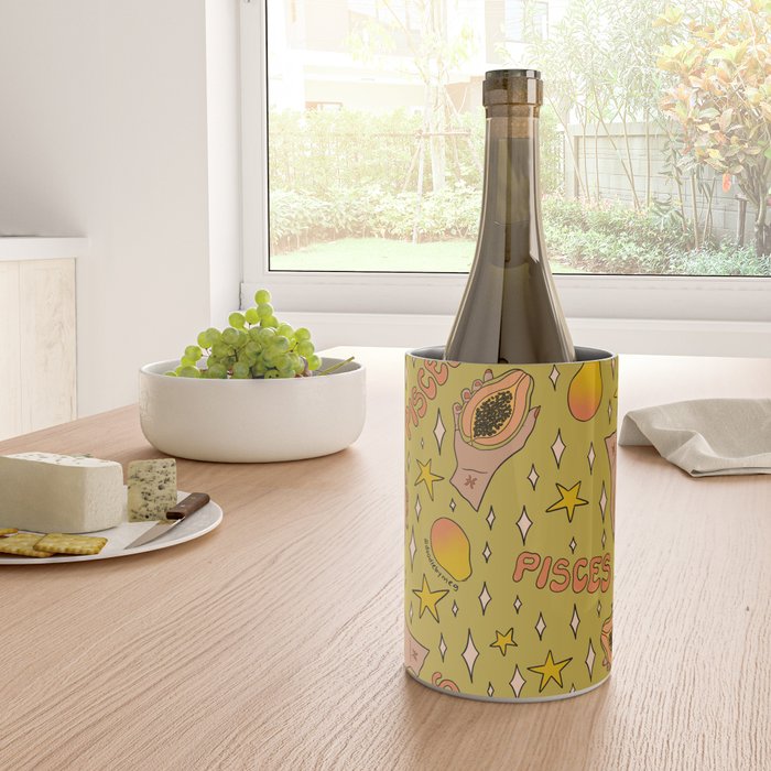 Pisces Papaya Print Wine Chiller Gallery Image 4