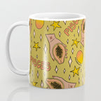 Pisces Papaya Print Coffee Mug Gallery Image 3