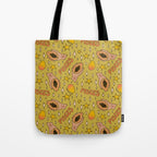 Pisces Papaya Print Tote Bag Gallery Image 1