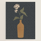 Minimal Abstract Art Vase Flower 10 Jigsaw Puzzle Gallery Image 1