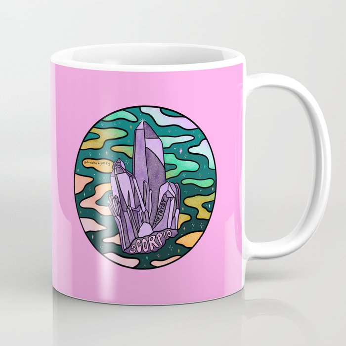 Scorpio Crystal Coffee Mug Gallery Image 1